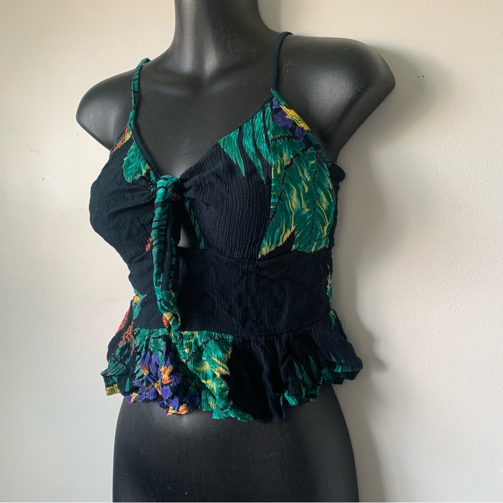 Patrons of Peace summery patterned top